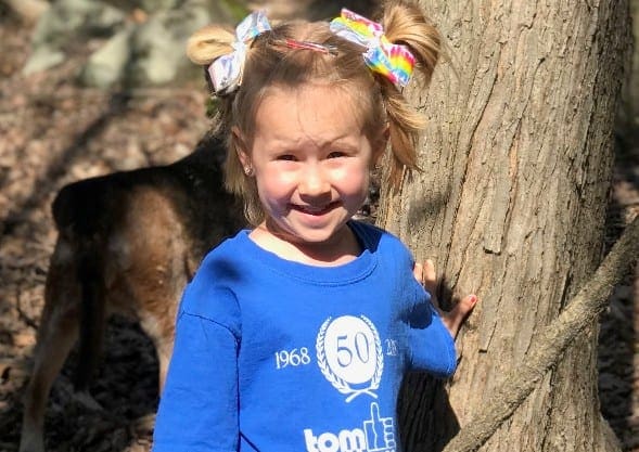Sofia Enjoying the Outdoors